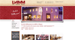 Desktop Screenshot of lamm-illingen.de